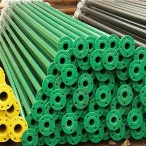 北海涂塑钢管施工案例